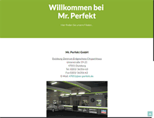 Tablet Screenshot of mr-perfekt.de